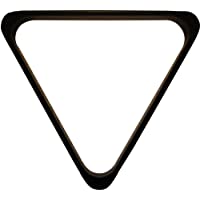 Los mejores  - 2 1-16 INCH (52.5mm) 15 Ball BLACK Plastic Full Size SNOOKER BALL Triangle by Other